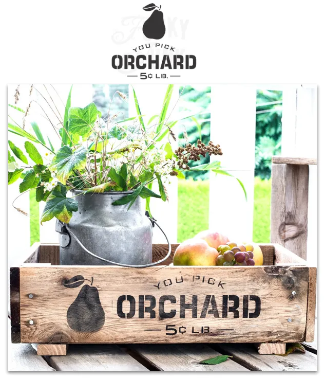 FJ081 Funky Junk's You Pick Orchard