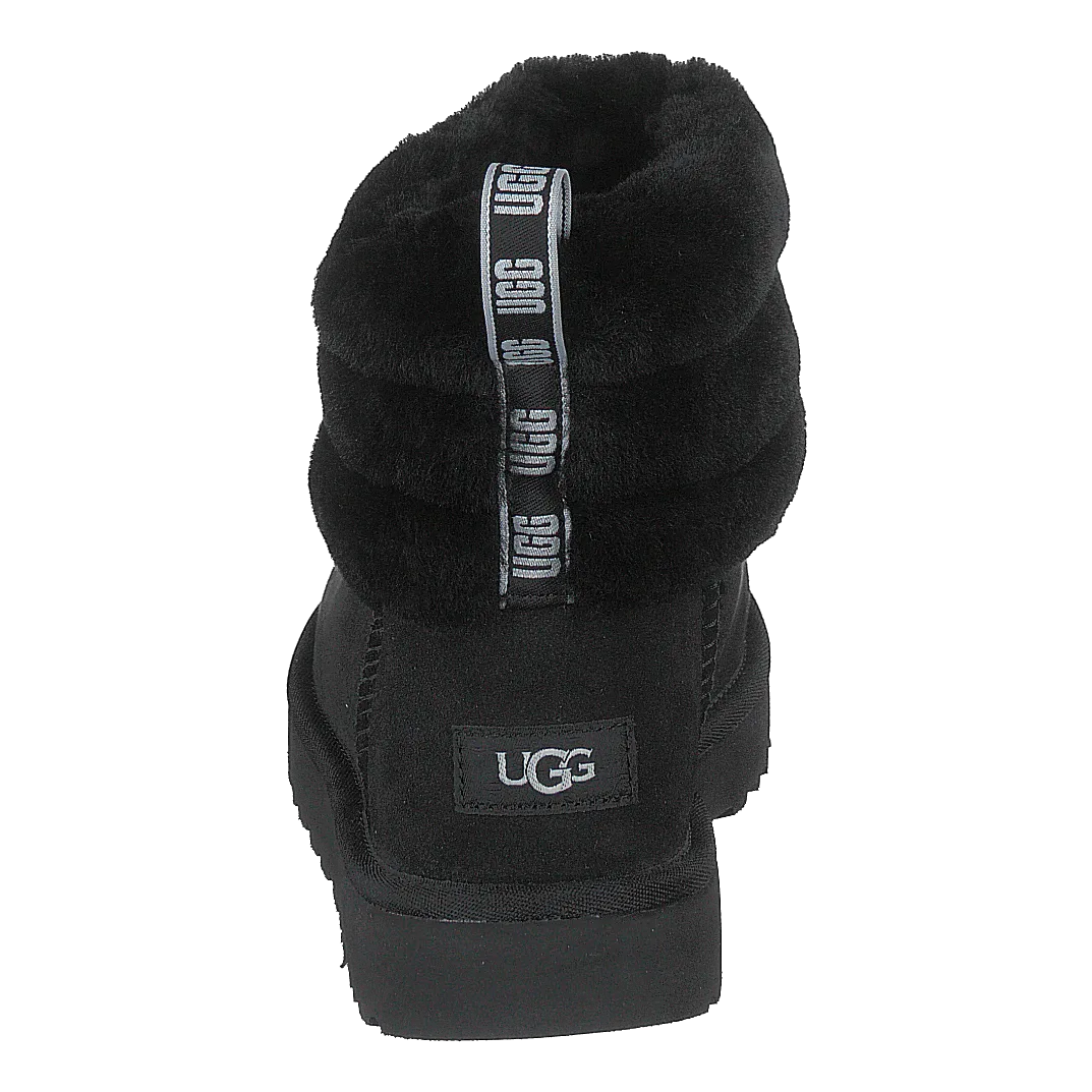 Fluff Mini Quilted Black