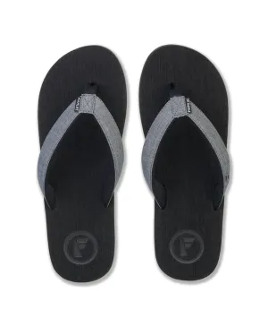 Foamlife Black Sharp Flip Flops