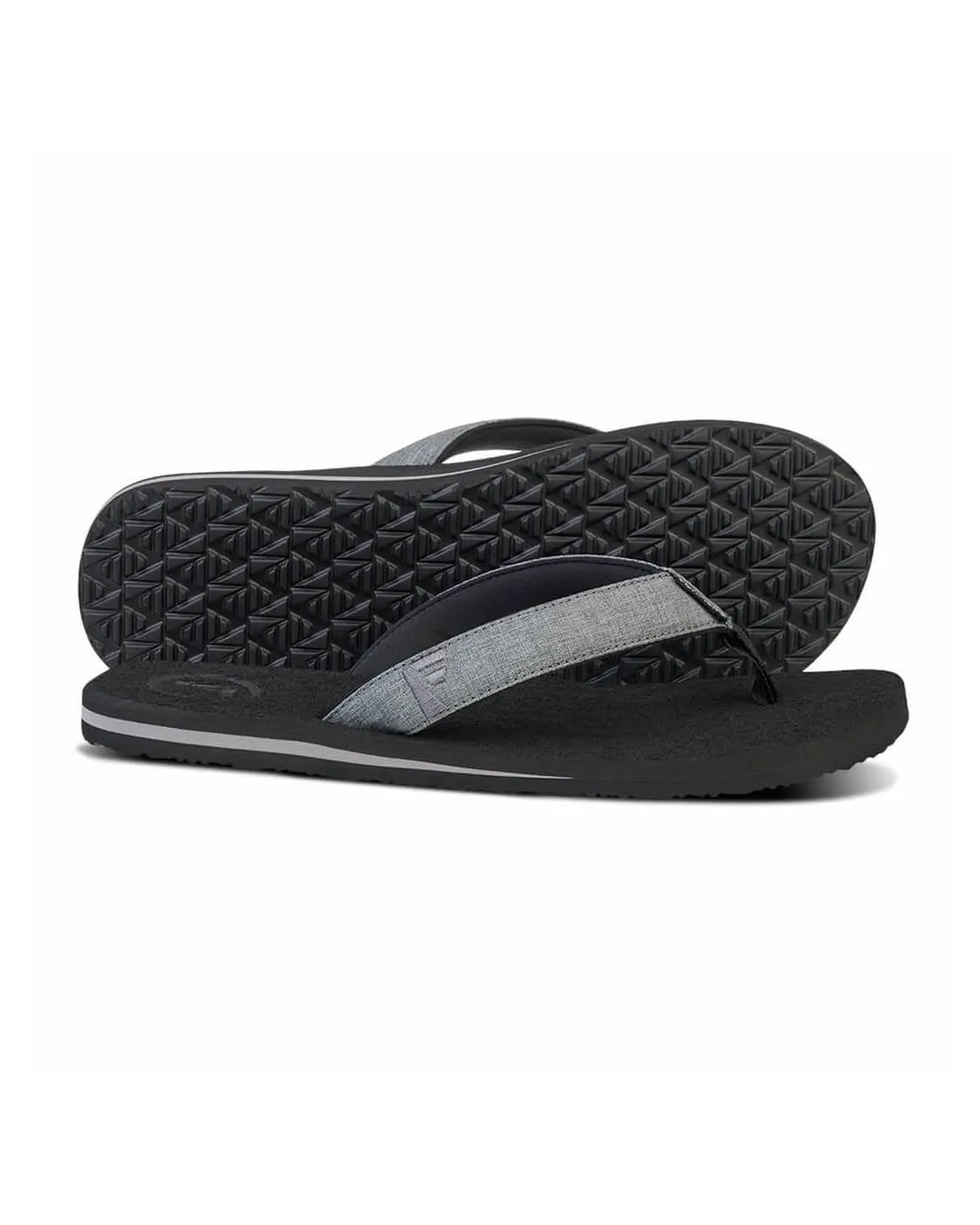 Foamlife Black Sharp Flip Flops