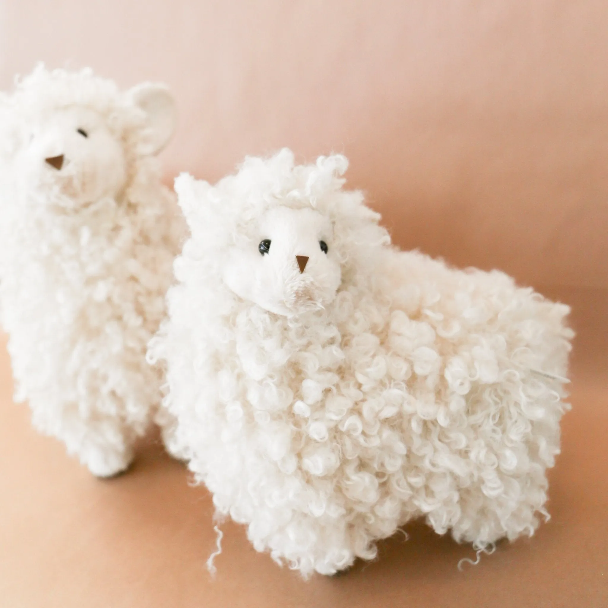 Fuzzy Plush Sheep | 7.5-in