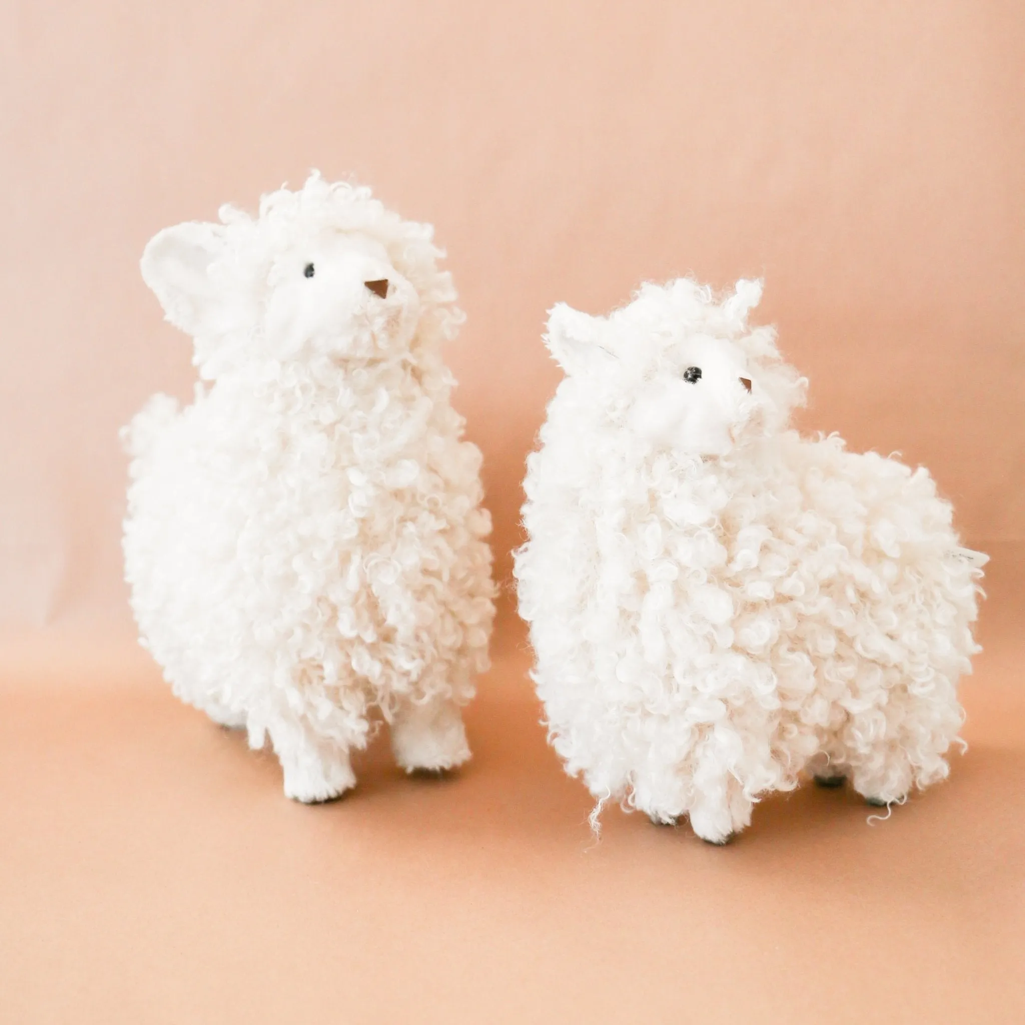 Fuzzy Plush Sheep | 7.5-in