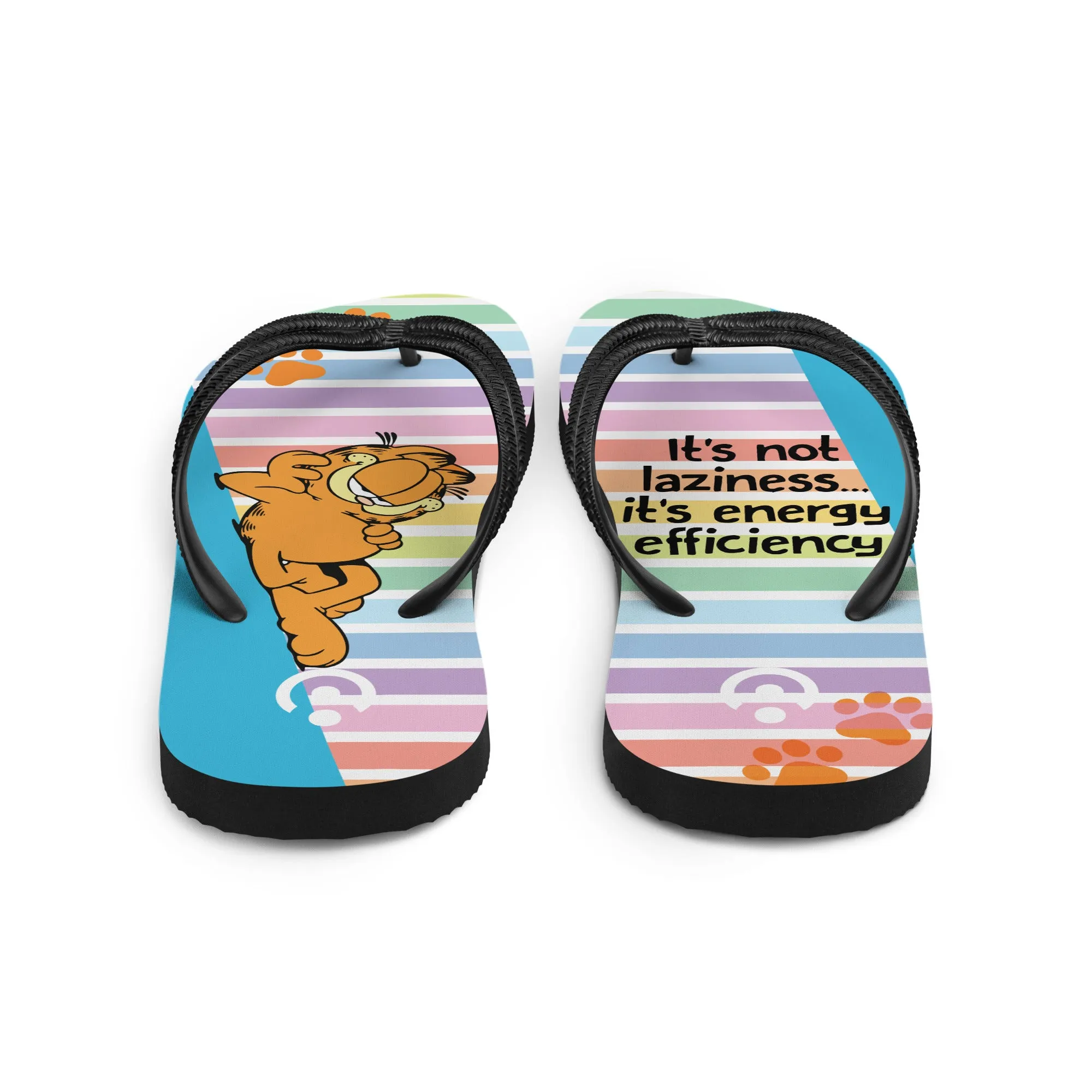Garfield Lazy Efficiency Flip-Flops