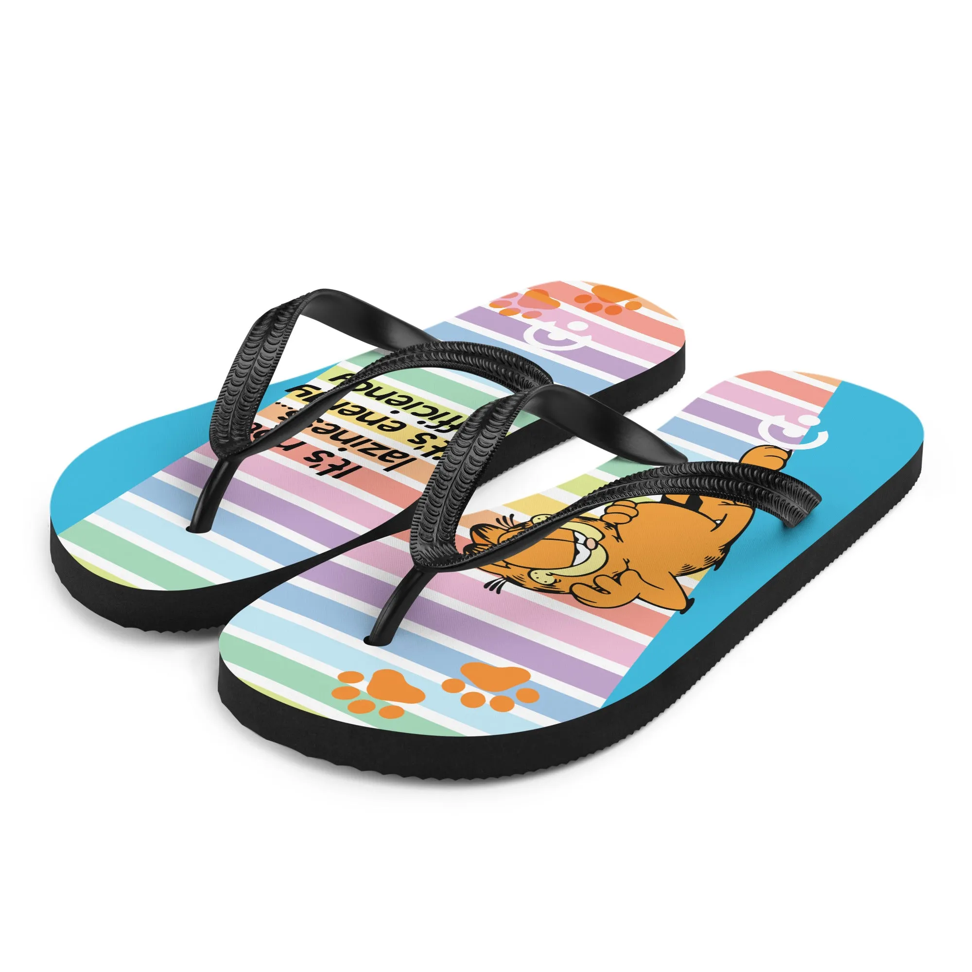 Garfield Lazy Efficiency Flip-Flops