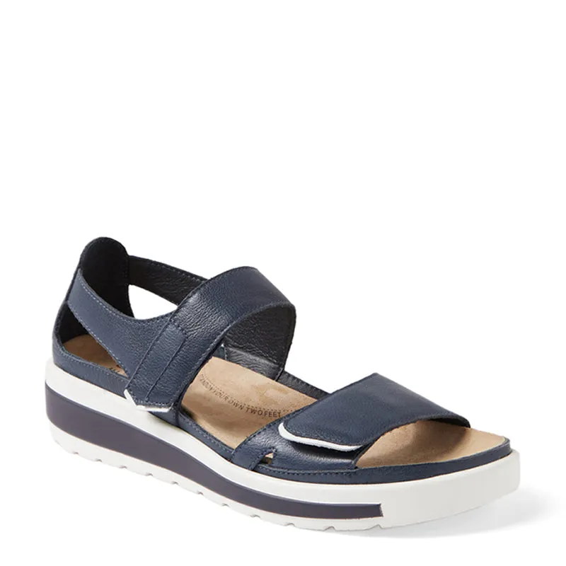 GEDD W - NAVY-WHITE LEATHER