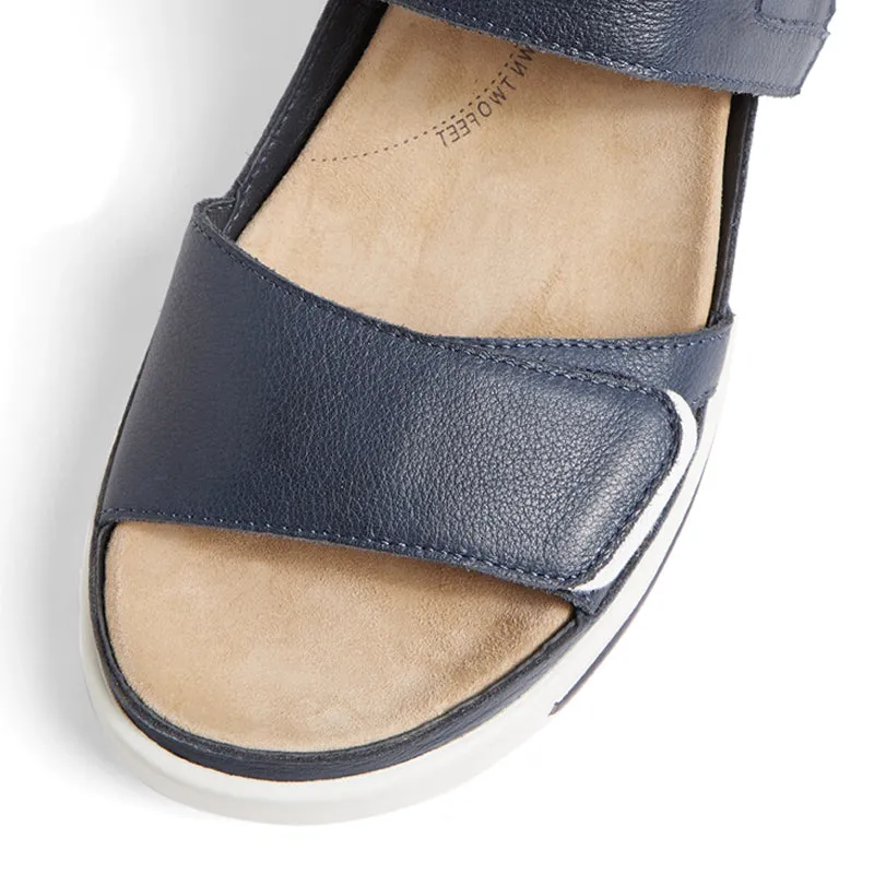 GEDD W - NAVY-WHITE LEATHER