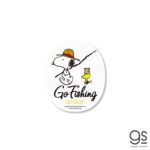 General Fishing Stickers - Snoopy go fishing