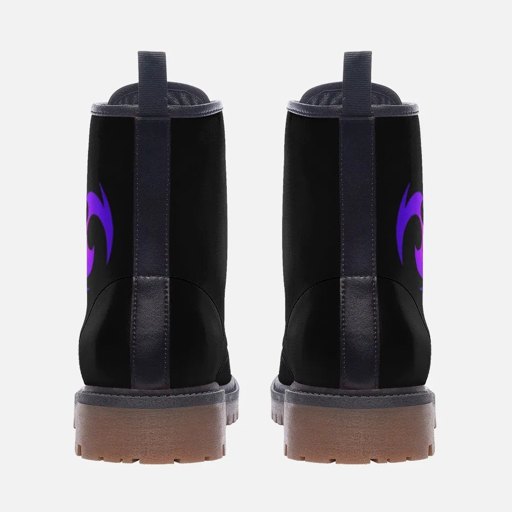 Genshin Impact Electro Vegan Leather Unisex Boots