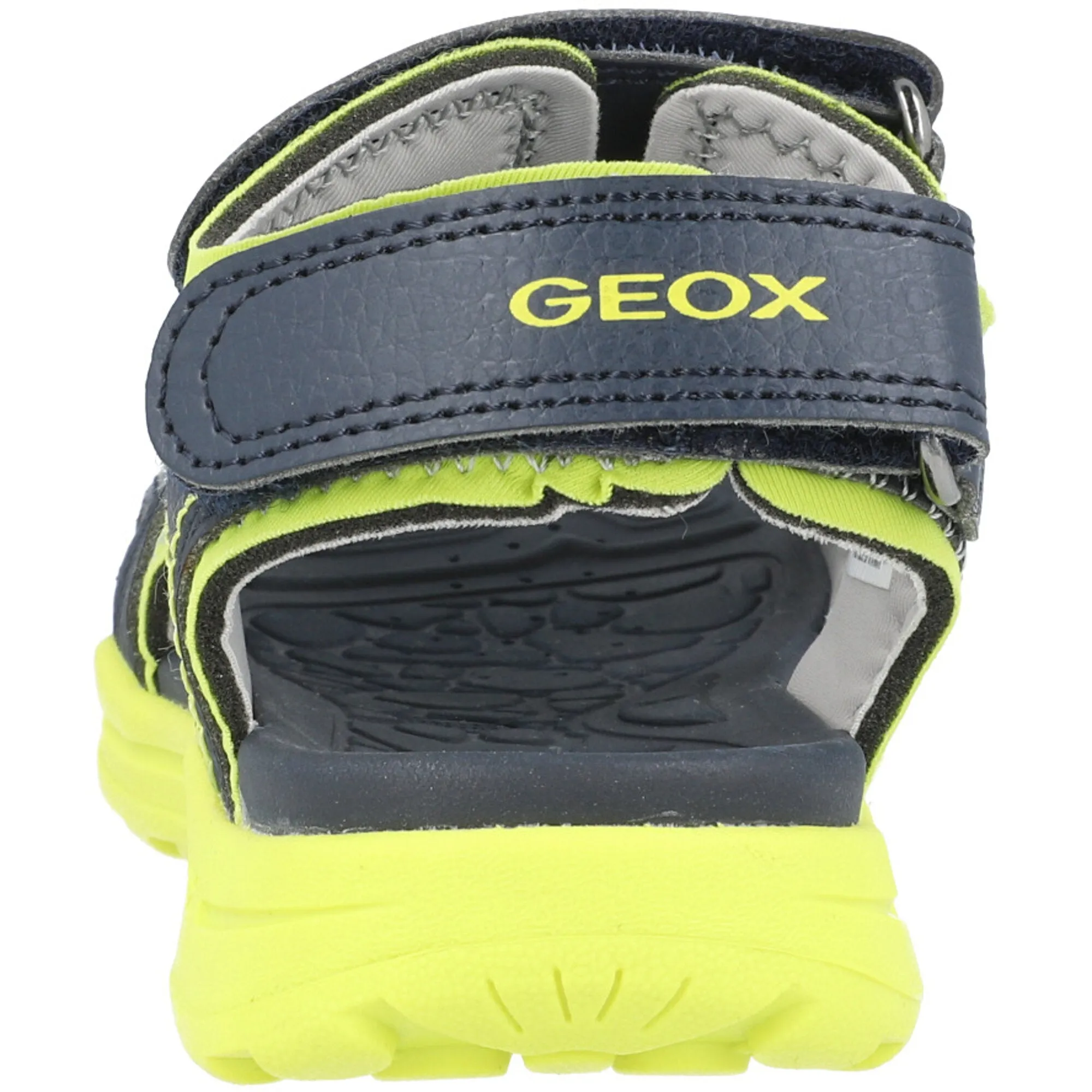 Geox Vaniett Navy Lime Boys Sandals
