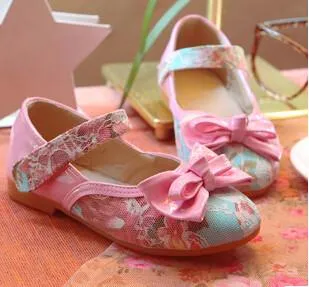 Girls Lace Decoration Flats