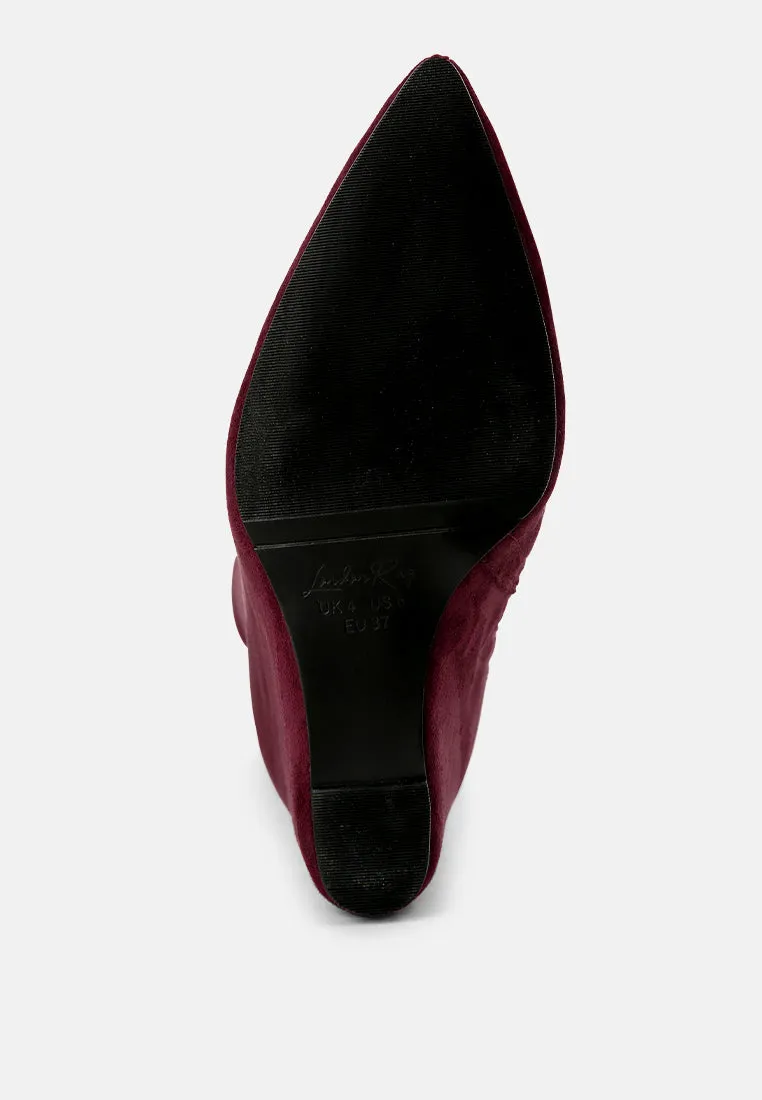 Gladol Wedge Heel Calf Boots By Ruw