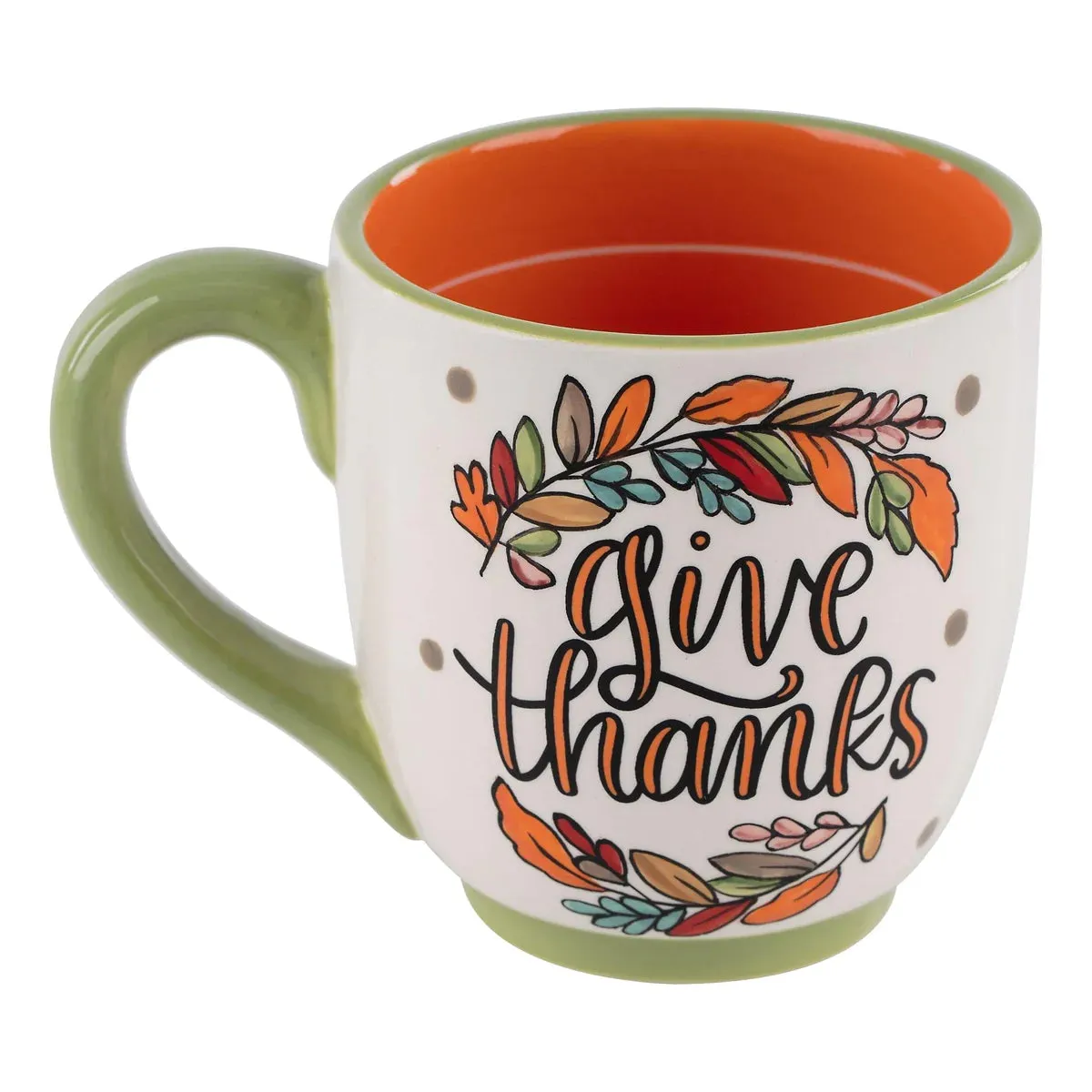 Glory Haus Mug - Fall Leaves Give Thanks