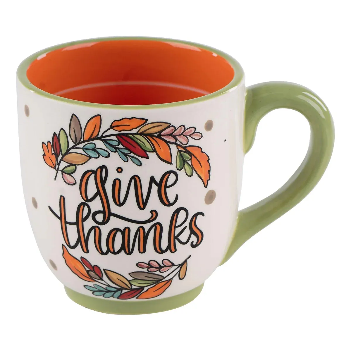 Glory Haus Mug - Fall Leaves Give Thanks