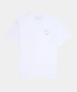 GP Heavy Tee Logo - White