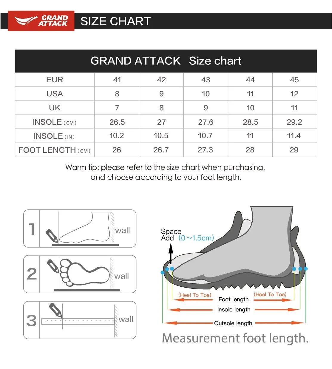 Grand Attack Walking Hiking Trekking Backpacking Shoes Trainers