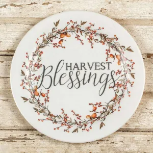 Harvest Blessings Plate