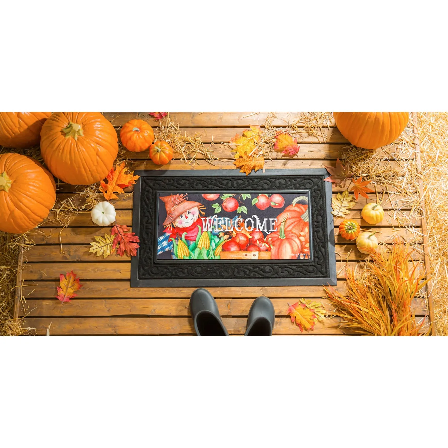 Harvest Scarecrow Sassafras Switch Mat