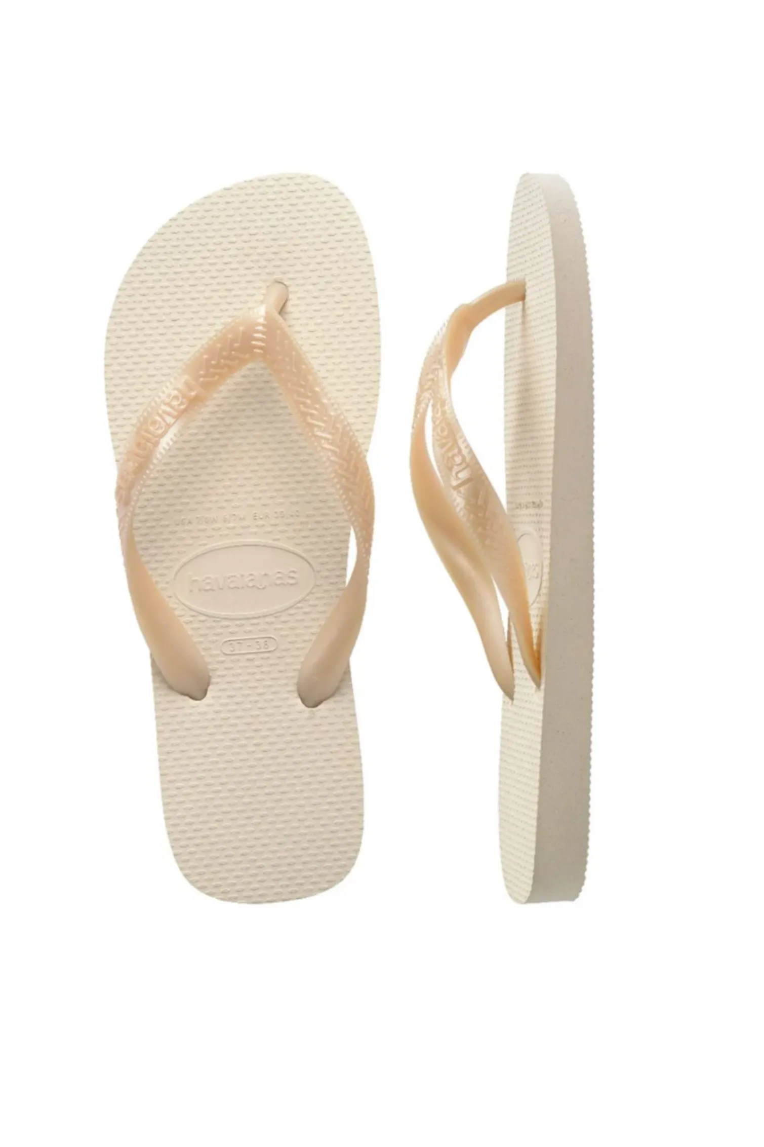 Havaianas - Flip flops - Beige Straw/Beige - Top Senses FC sss