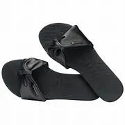Havaianas Women's New Grapnite Flip Flop - New Black Size 9/10
