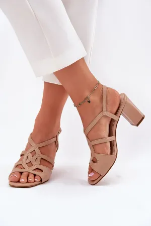 Heel sandals Step in style