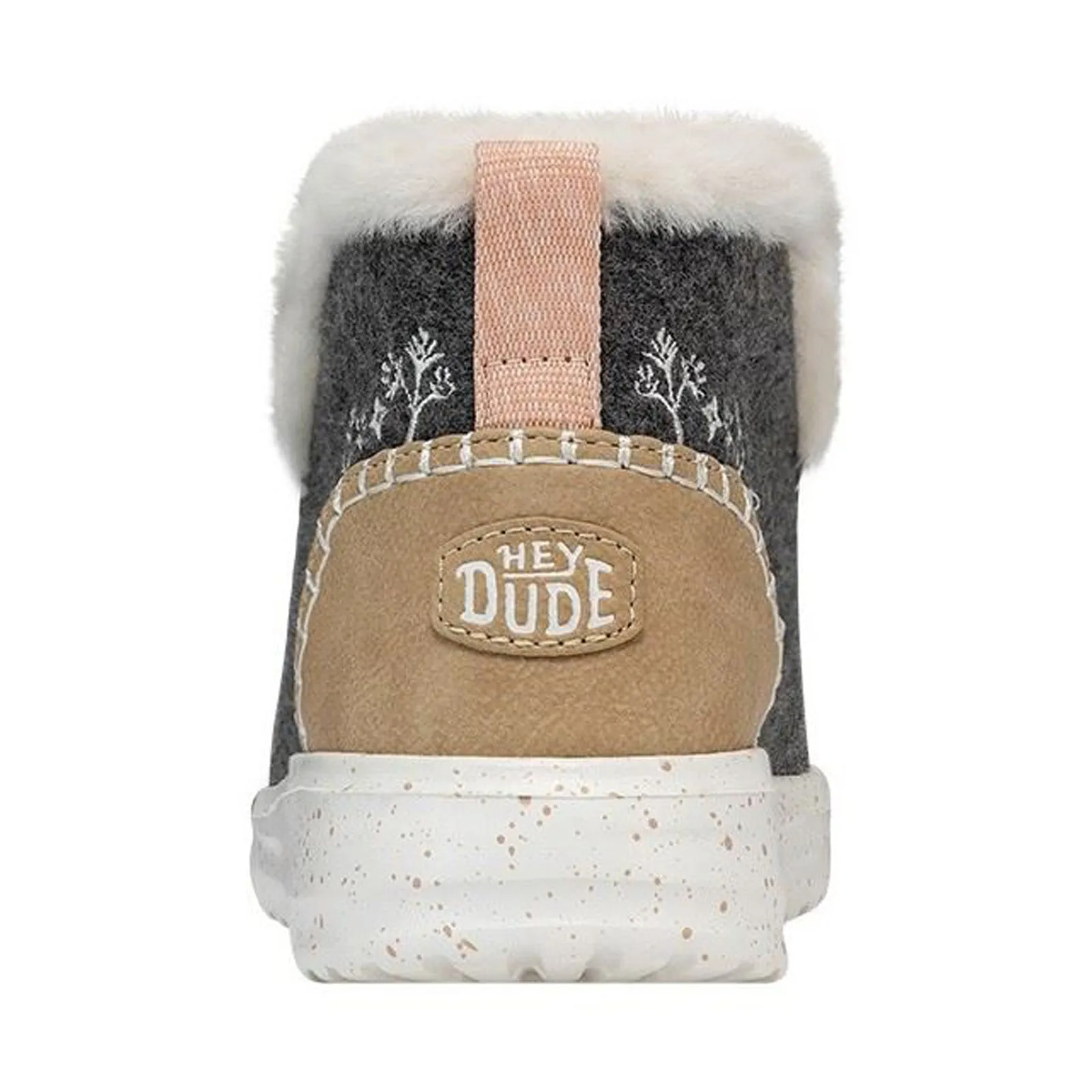 Heydude 40208 Denny Damen Stiefeletten aus Wolle und Kunstlammfell