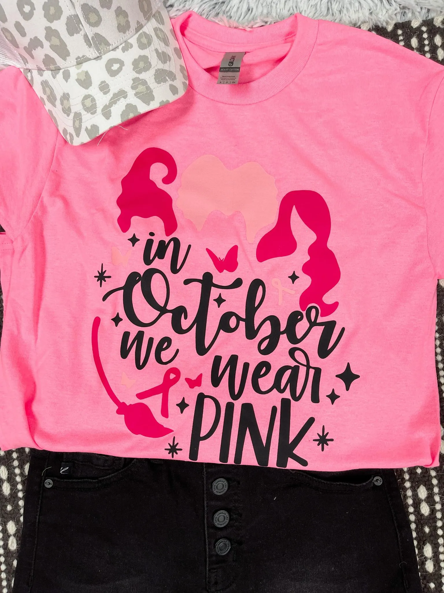 Hocus Pocus Breast Cancer Tee