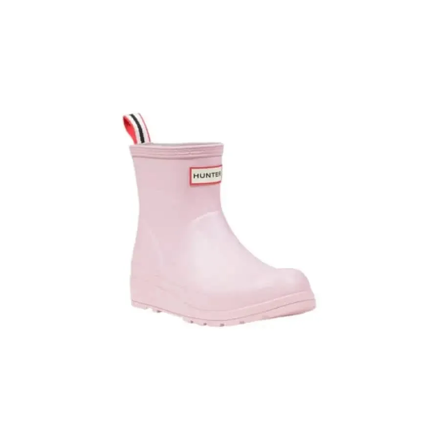 Hunter Women Ankle Boots in Pink 100% Polyester