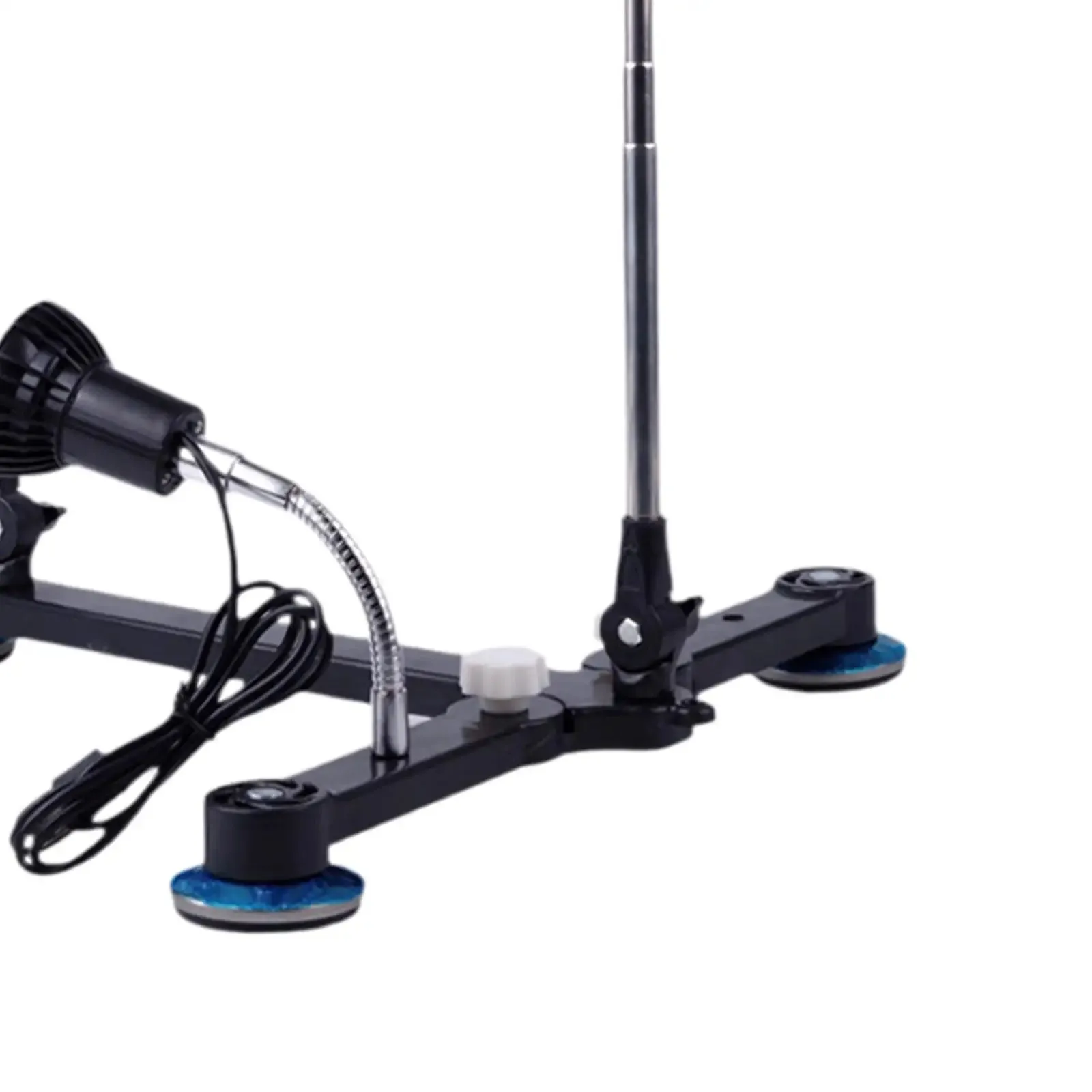 Ice Fishing Rod Holder Metal with Light for Outdoor Sports Gifts Ice Fishing