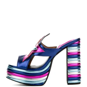 Jeffrey Campbell Starlet Shoes Navy