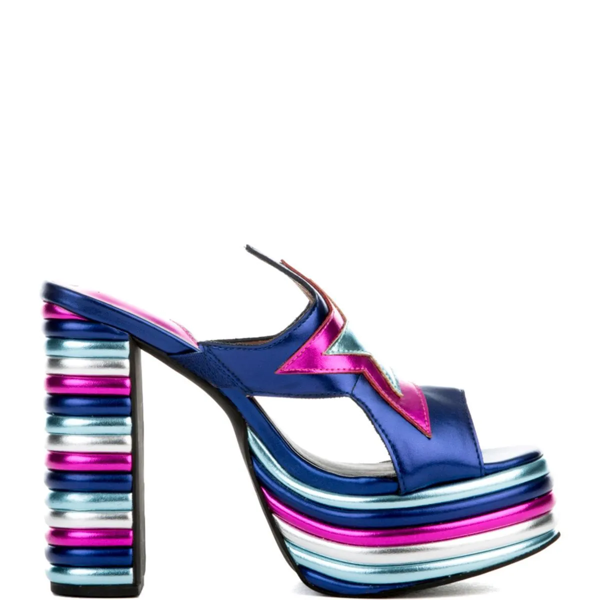 Jeffrey Campbell Starlet Shoes Navy