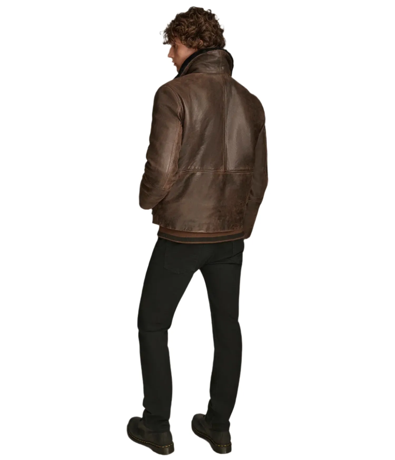 Julian Faux Shearling Aviator