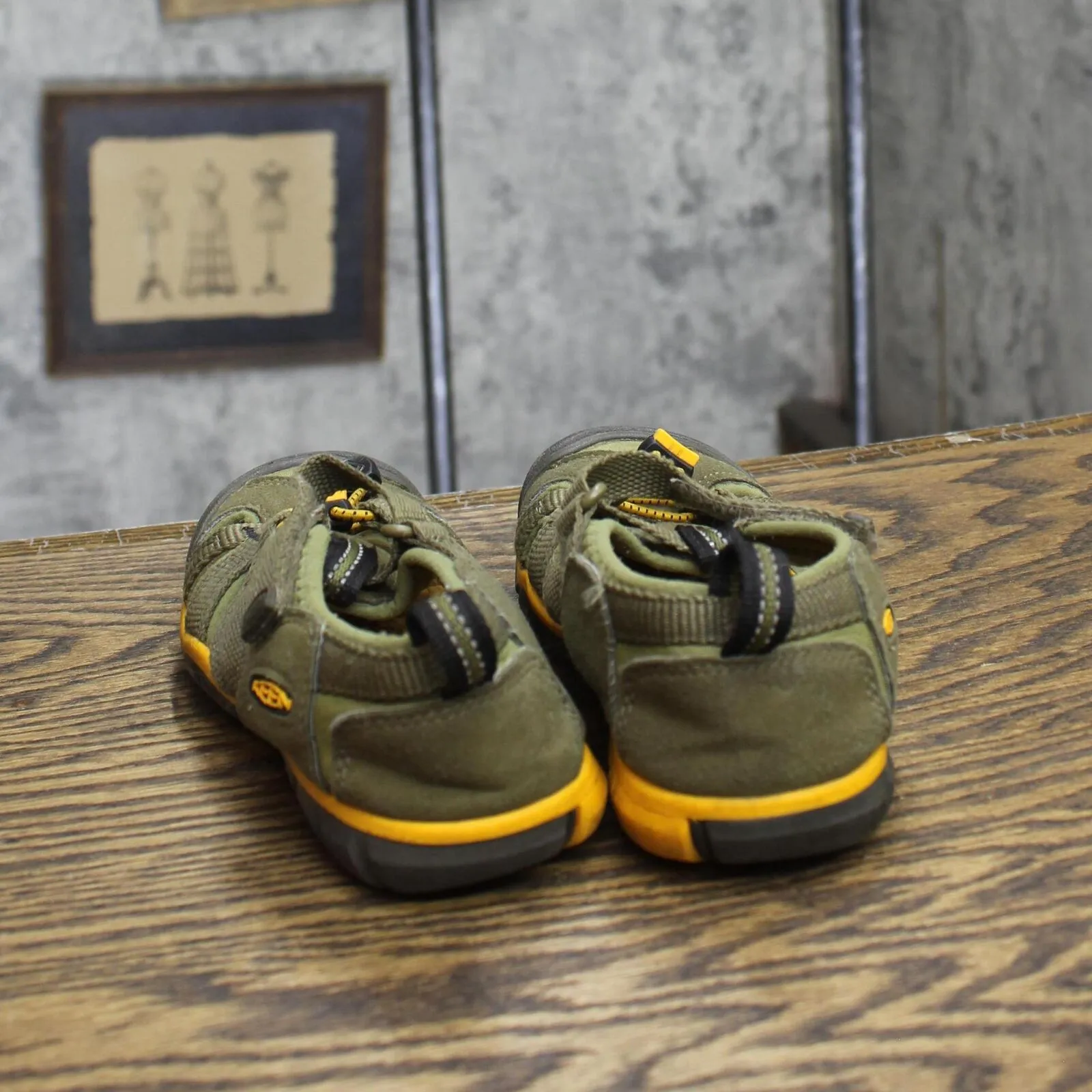 Keen Boys Closed Toe Sporty Sandals 1678ac0149e7c1 Green 13