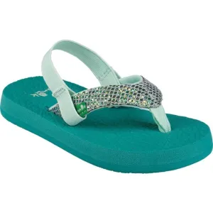 Kids Yoga Glitter Flip Flops