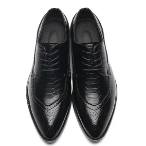 Lace Up Designer Luxury Men Shoes