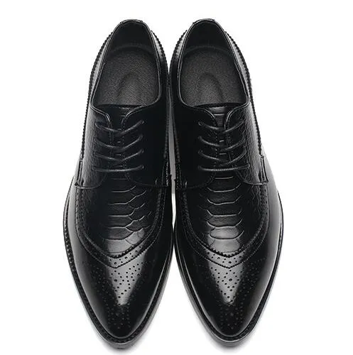Lace Up Designer Luxury Men Shoes