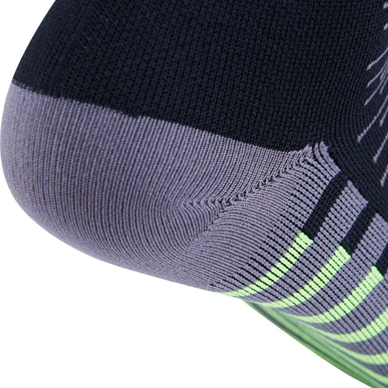 LEAKDRY Merino Wool Thermal-lite Waterproof Socks Knee High Black
