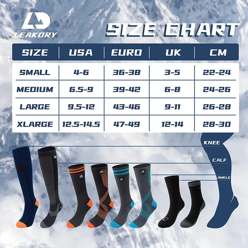 LEAKDRY Waterproof Breathable Ultralite Drinit Socks Ankle Blue