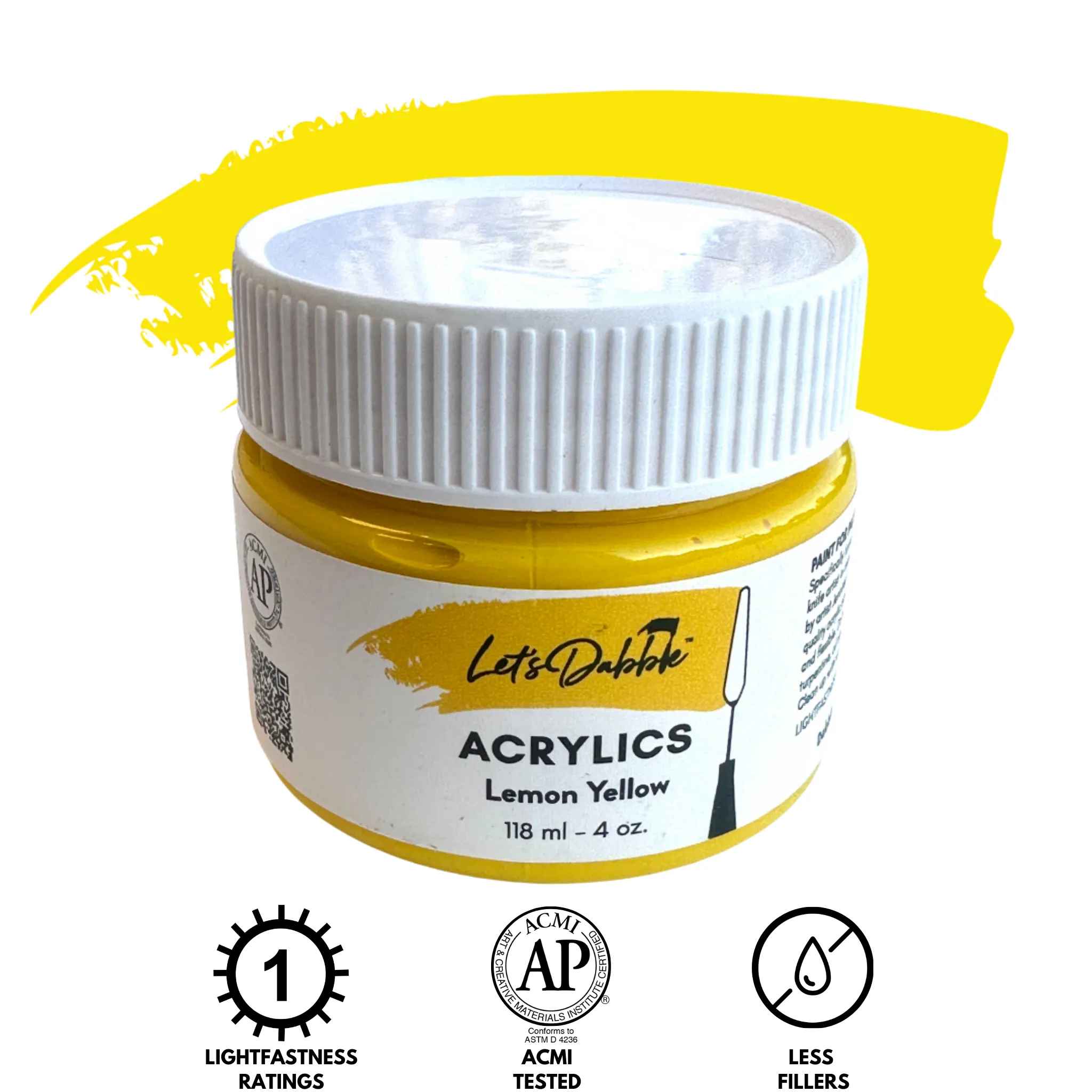 Lemon Yellow 4 oz
