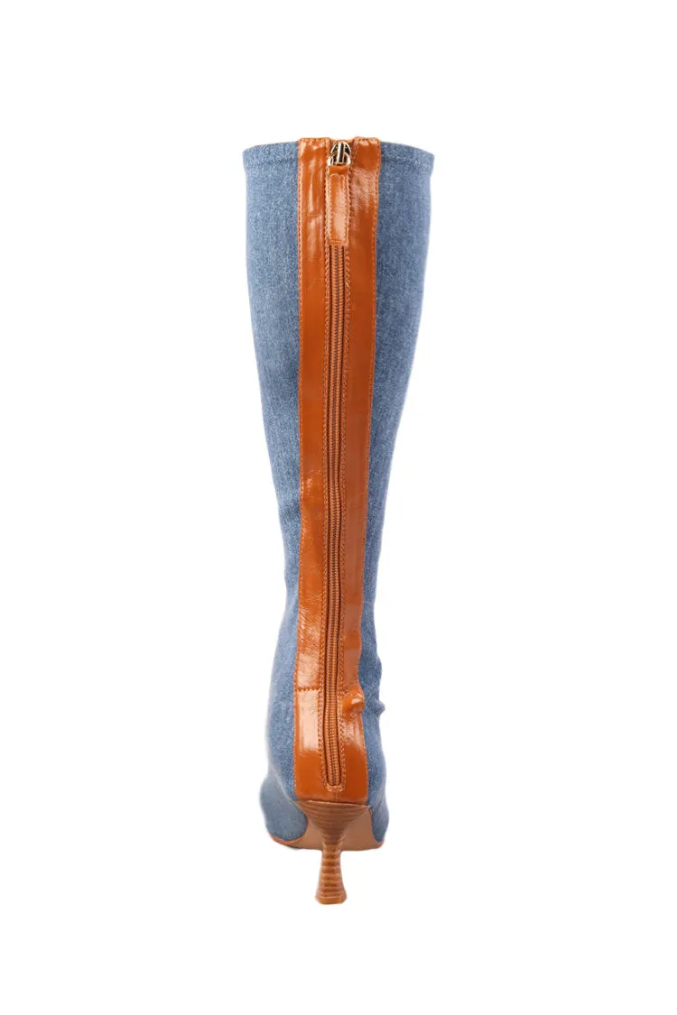 Leuro Knee-high Heeled Boots | FINAL SALE