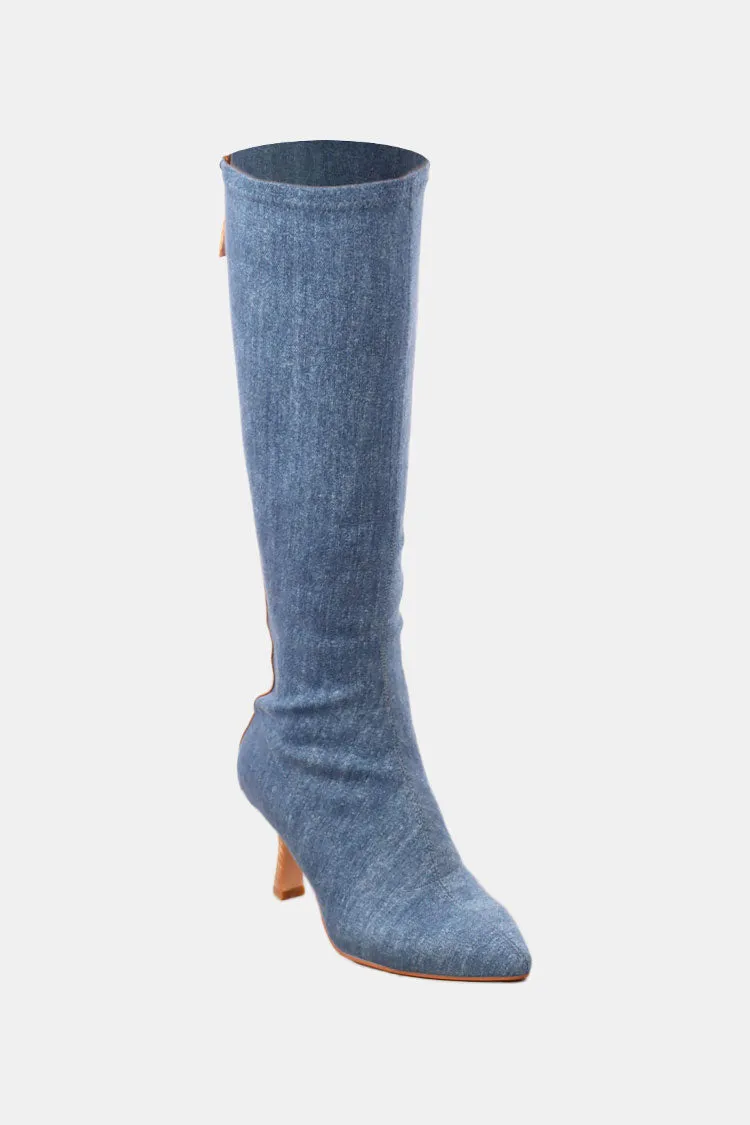 Leuro Knee-high Heeled Boots | FINAL SALE