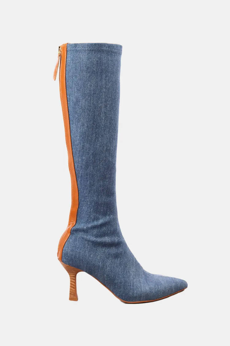 Leuro Knee-high Heeled Boots | FINAL SALE