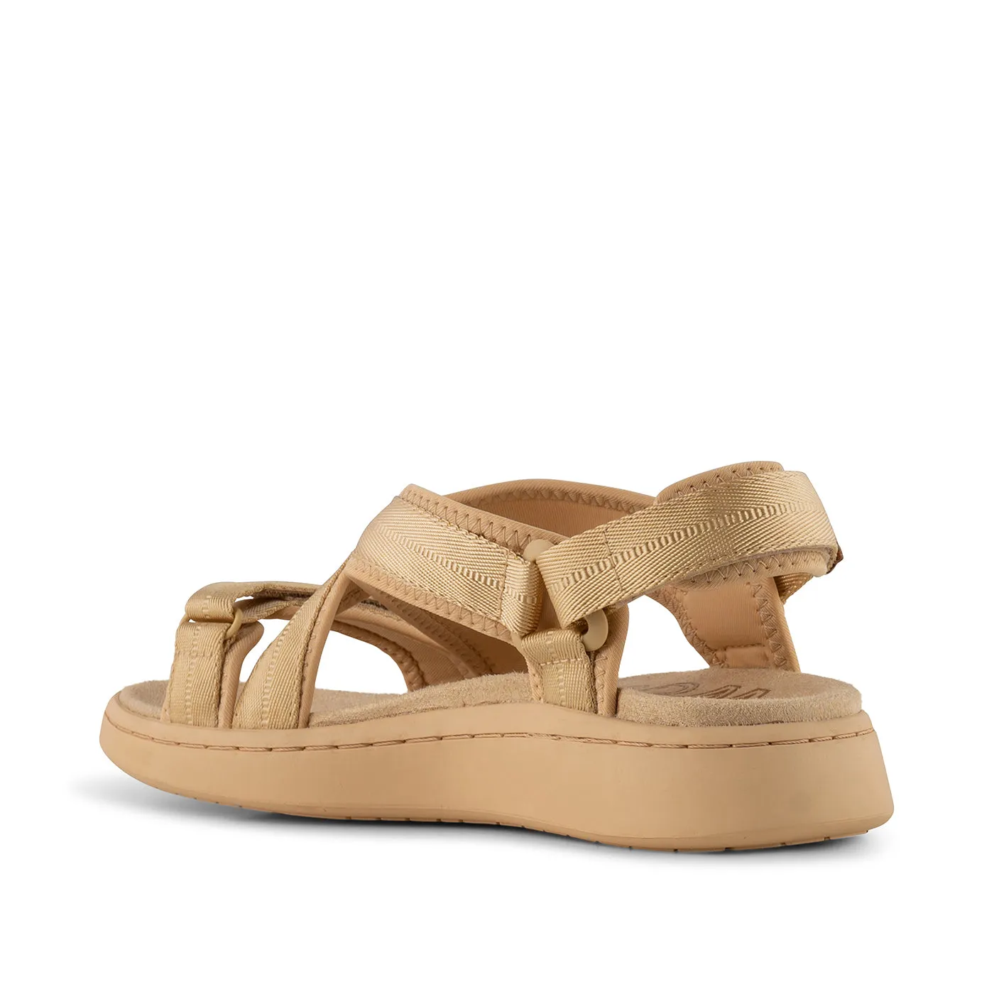 Line Cross - Beige