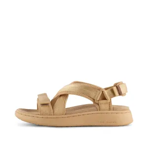 Line Cross - Beige