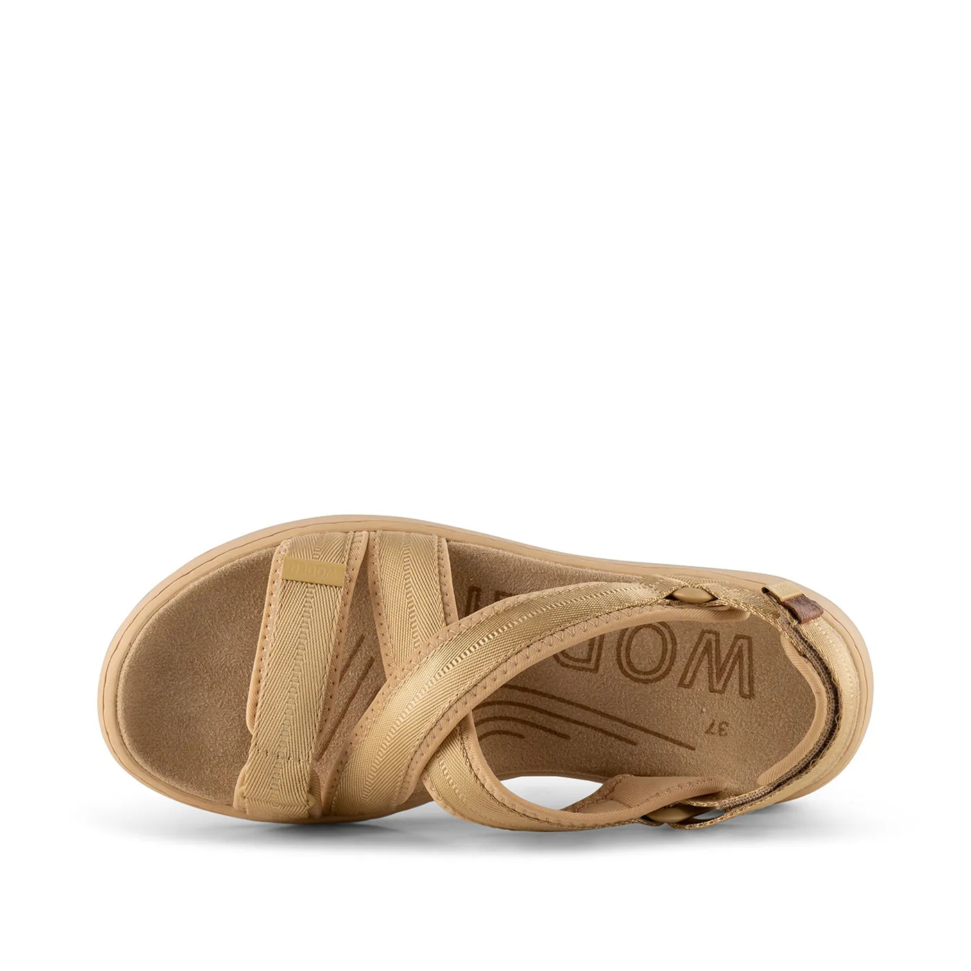 Line Cross - Beige