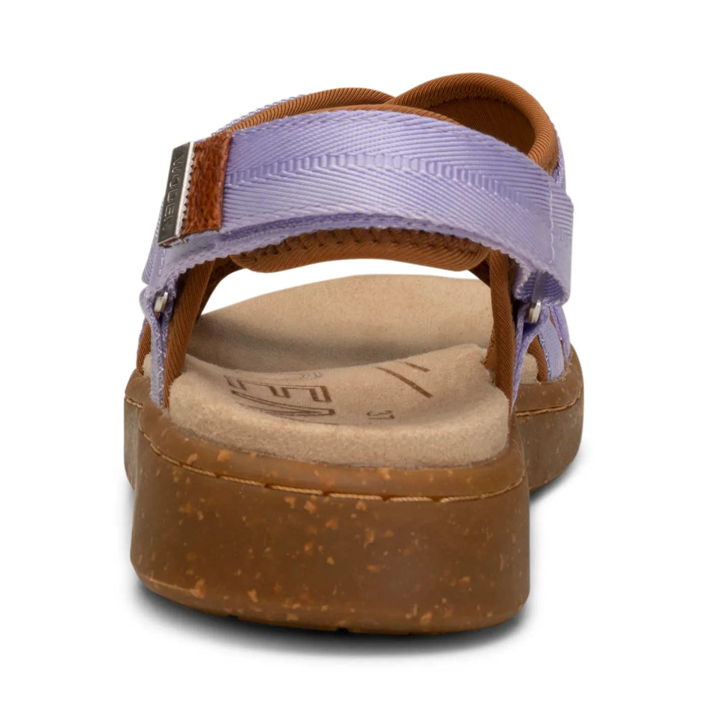 Line Cross - Orchid/Brown Sugar