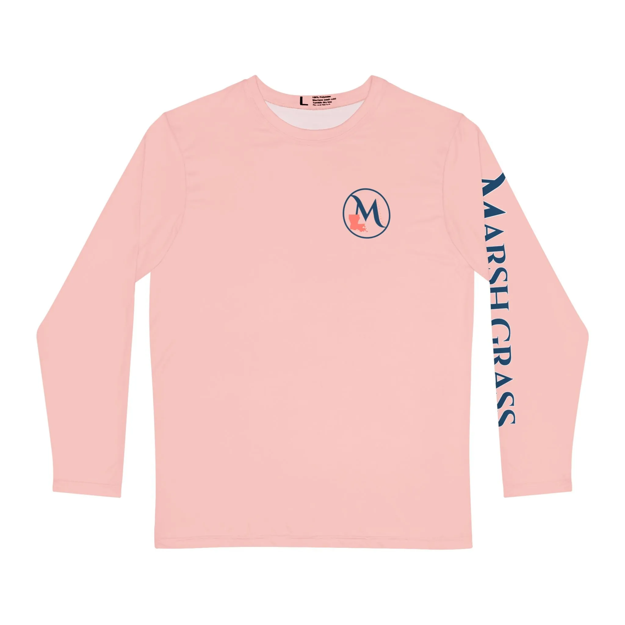 Long Sleeve Fishing Shirt -Coral - Marsh Grass Outfitters Collection