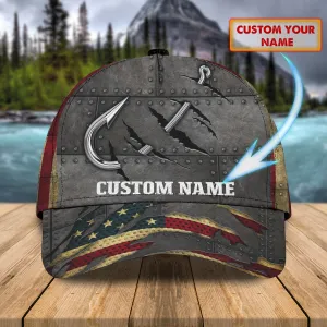 Love Fishing- Personalized Name Cap - Tra96