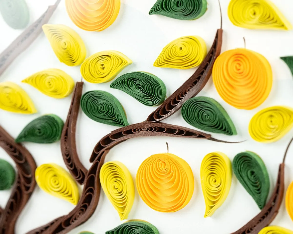 LTD Vietnam Art Series - Quilled Autumn Garden