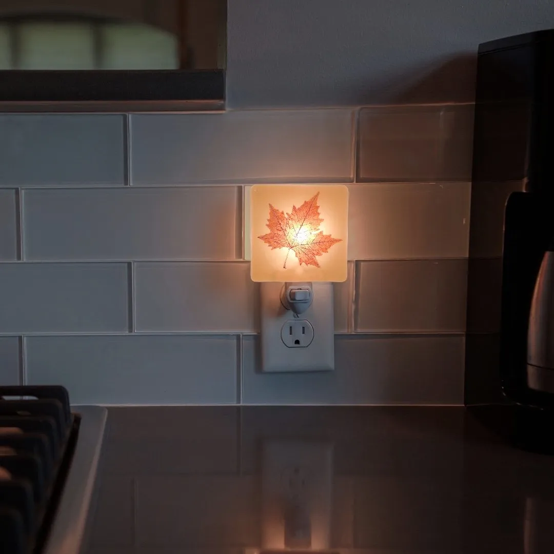 Maple Leaf Night Light