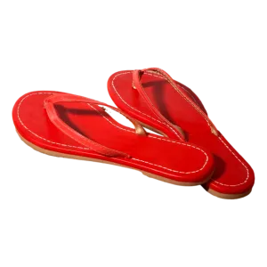 MARBLE CARVING OF SANDALS SUMMER AT THE BEACH